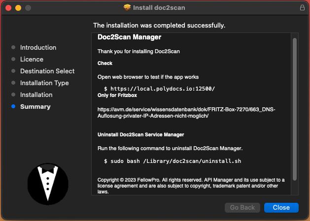 Docbits Scan Doc Installed