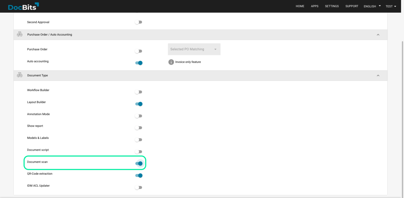 Docbits Scan Doc Activate Module